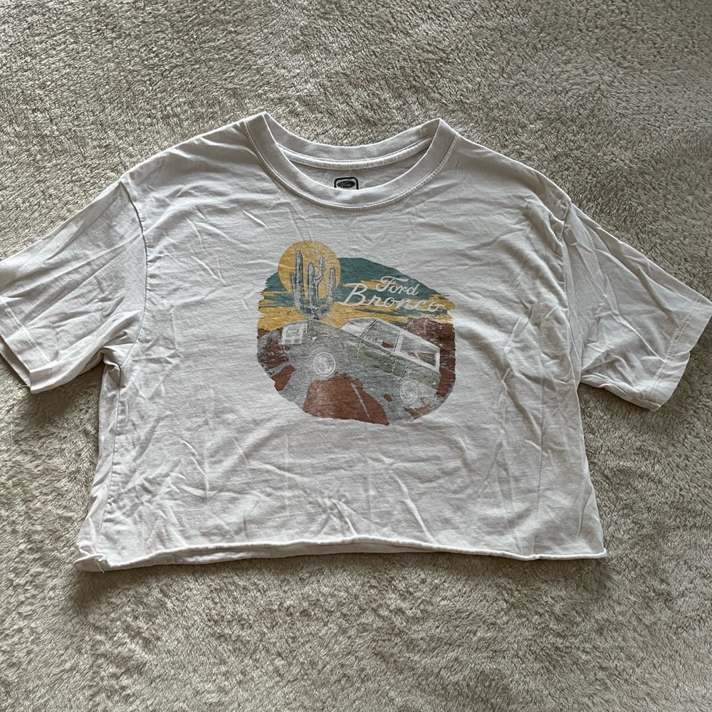 XL ford bronco crop top